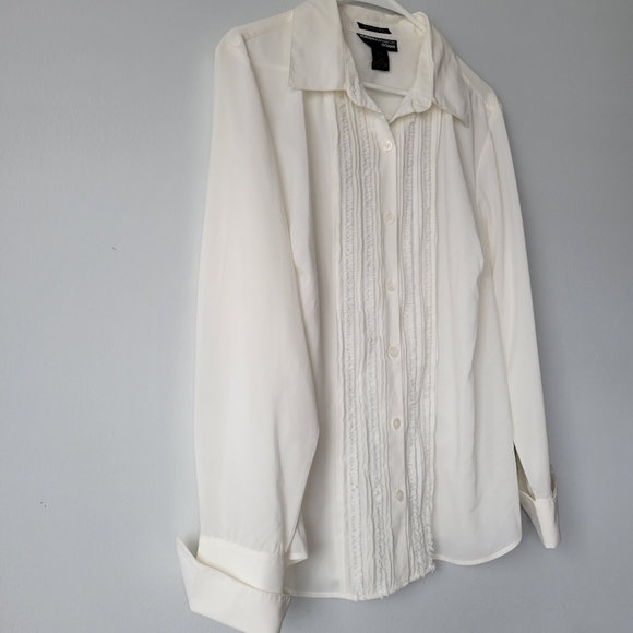 Norton Mcnaughton Woman Ivory Blouse 16W - Picture 3 of 10